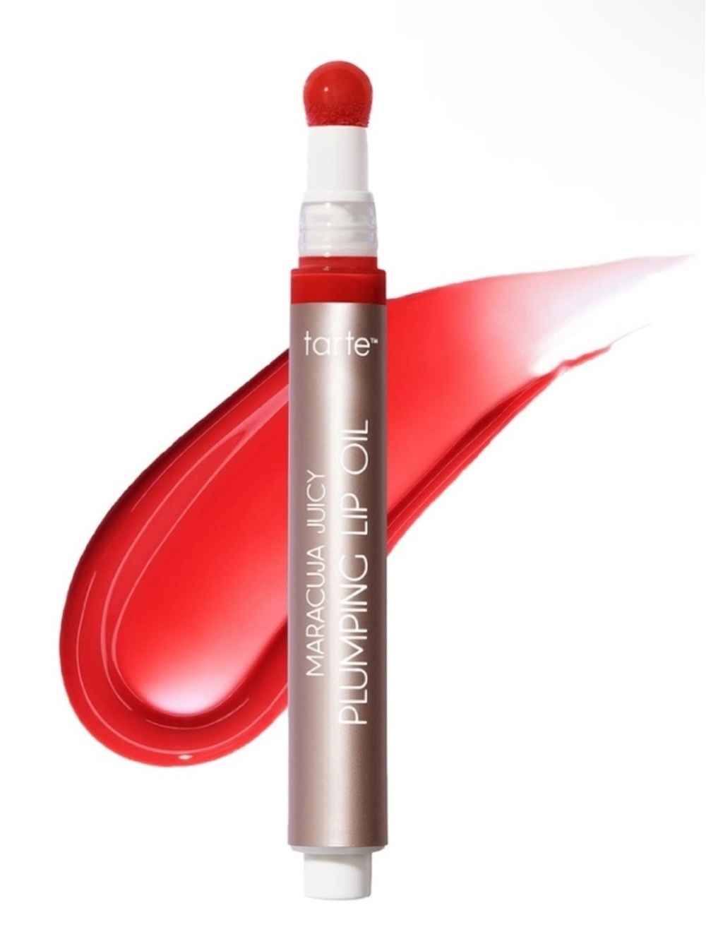 Tarte Maracuja Juicy Plumping Lip Oil in Cherry Red NEW